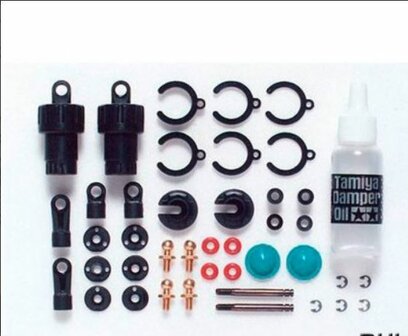 Tamiya 50746, C.V.A II Oil-Shock-Set Super Short (2)