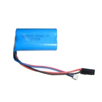 Batterij voor helicopter F639  F39-27  7,4 V  1500 mAh