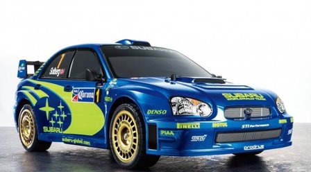 RC auto bouwpakket Tamiya 47372 1/10 RC Subaru Impreza WRX 2004 (TT-01E)