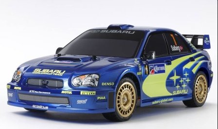 RC auto bouwpakket Tamiya 47372 1/10 RC Subaru Impreza WRX 2004 (TT-01E)