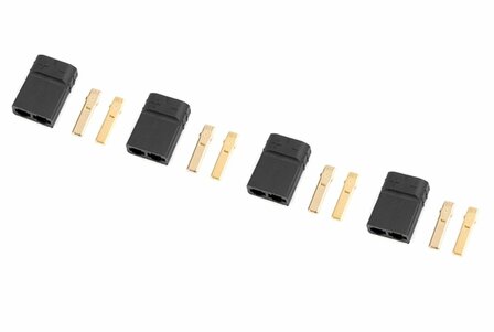 G-Force RC GF-1007-003 - G-FORCE TRAXXAS GOLD CONNECTOR FEMALE (4PCS)