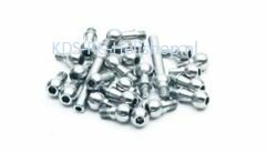 550-58TTS stainless linkage ball set voor 550 en 600 en 700