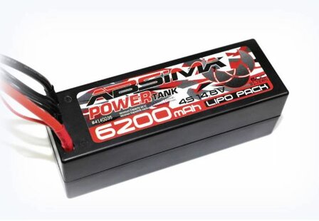 4140032 Absima LiPo accupack 14.8 V 6200 mAh 60 C Hardcase XT90