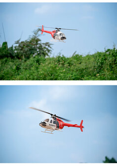 RC helicopter flywing bell206-V3-RTF