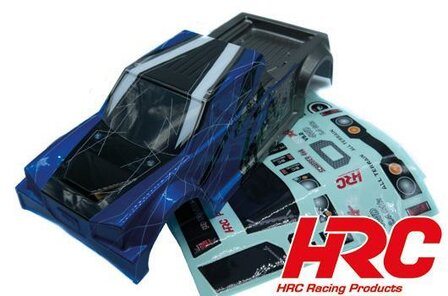 HRC15-BSC-B Body - 1/10 Truck - Painted - Scrapper - BLUE/BLACK with decals