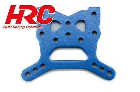 HRC15-X001BL Option part - Dirt Striker en Scrapper - Alum.F/R Shock Tower blue