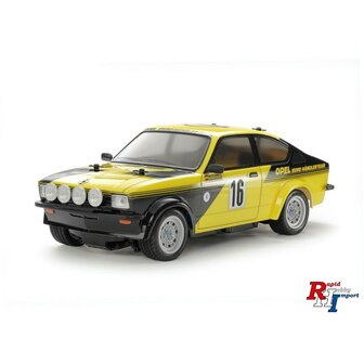 RC auto bouwpakket Tamiya 58729 Opel Kadett GT/E Rallye MB-01 met certificaat