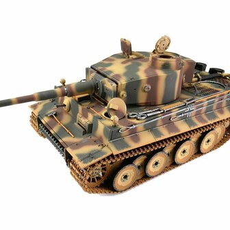 RC tank 1/16 RC Tiger I Fr&uuml;he Ausf. tarn BB  2.4GHZ metalen rupsbanden 12208-CA