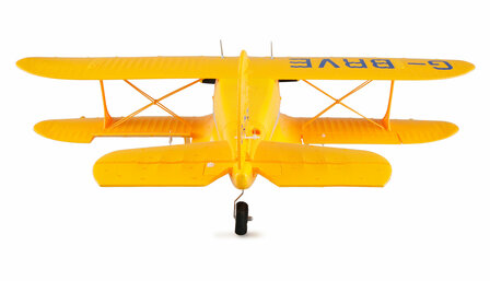 RC vliegtuig 24144 AMXFlight Beech D17s Doppeldecker 3D/6G RTF geel