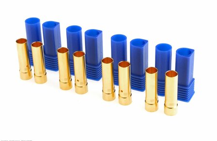 G-Force RC - Revtec - Connector - EC-5 - Gold Plated - Male - 4 pcs