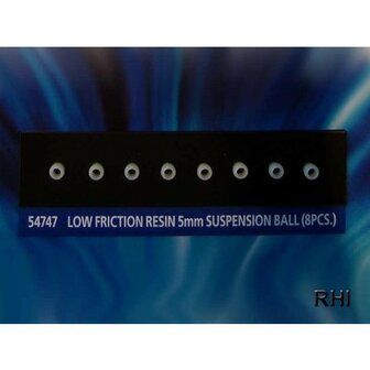 Tamiya 54747, 5mm Suspension Ball - Low Friction Resin