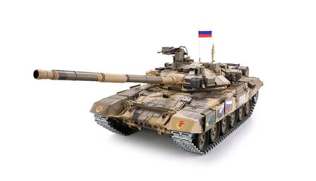 RC tank Panzer T-90 Pro metalen tracks en aandrijving 2.4GHZ  V6.0