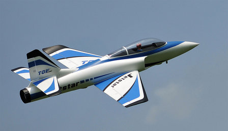 RC vliegtuig 24067 Jet Star 800mm brushless 65mm EDF, PNP