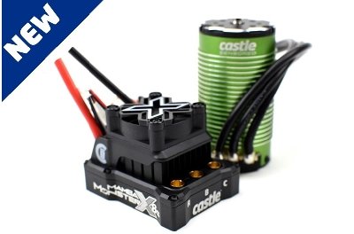 CASTLE CREATIONS - MAMBA MONSTER X 8S - 33.6V ESC - 1717-1260KV SENSORED MOTOR