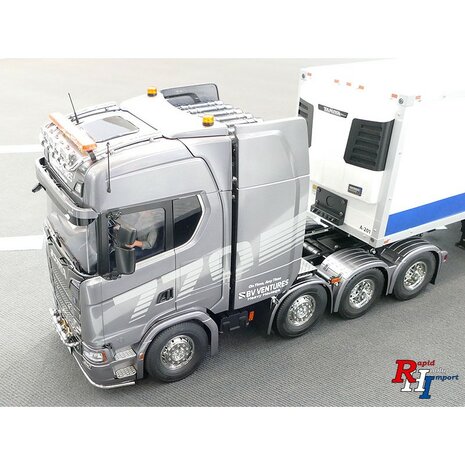 Tamiya bouwpakket vrachtwagen 56371 1:14 RC Scania 770S 8x4/4