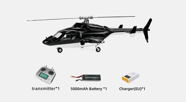 RC helicopter flywing airwolf V2 RTF