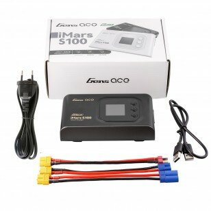 GEAS100-EB Gens ace iMars S100 G-Tech AC Balance RC Battery Charger-Black