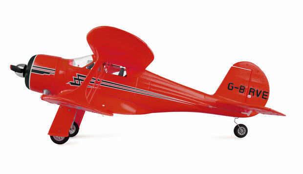 RC vliegtuig 24143 AMXFlight Beech D17s Doppeldecker 3D/6G RTF rood