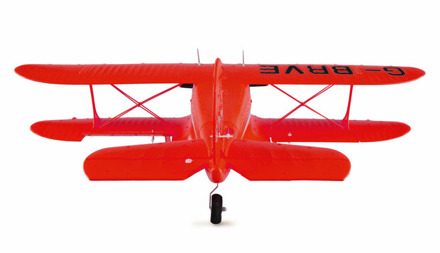 RC vliegtuig 24143 AMXFlight Beech D17s Doppeldecker 3D/6G RTF rood