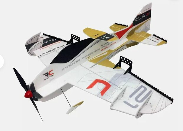 RC vliegtuig SHOCKFLYER RC-Factory Clik 21 goud F3P INDOOR series P-C9397