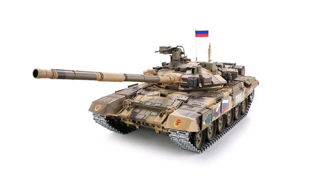 RC tank Panzer T-90 Pro metalen tracks en aandrijving 2.4GHZ  V6.0