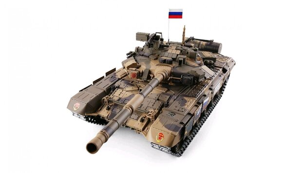 RC tank Panzer T-90 Pro metalen tracks en aandrijving 2.4GHZ  V6.0