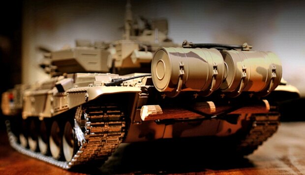 RC tank Panzer T-90 Pro metalen tracks en aandrijving 2.4GHZ  V6.0